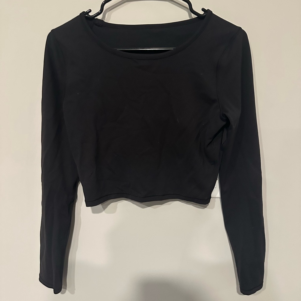 Lululemon Ever Elated Cropped Long Sleeve *Nulu